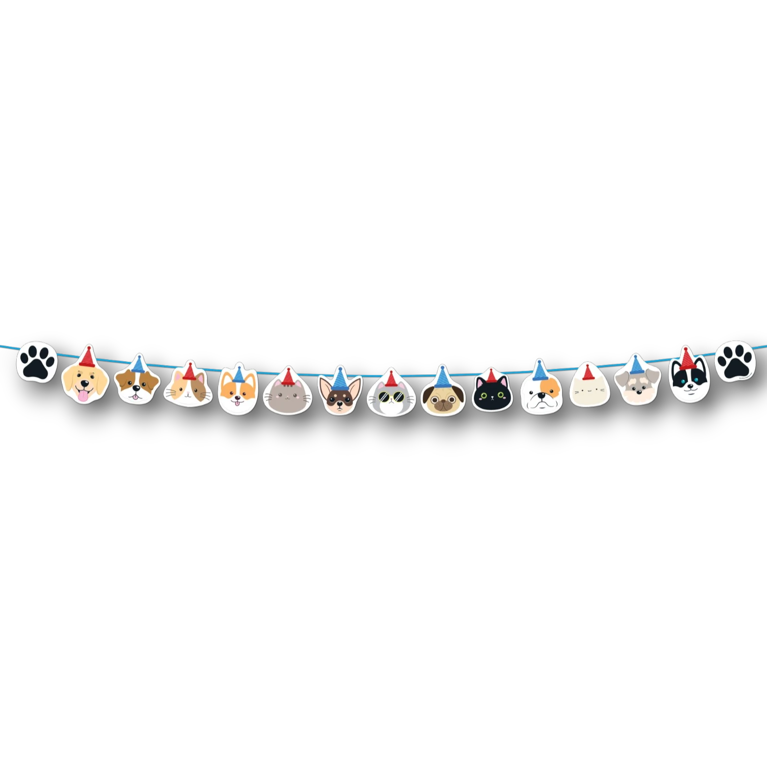 Mobile Garland Happy B-Day Pet C/1