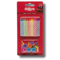 Velas Colores C/24
