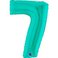 Globo 40" Numero 7 Tiffany