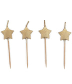 Star Foil Candle C/6