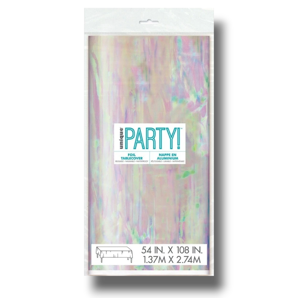 Iridescent Foil Tablecloth C/1