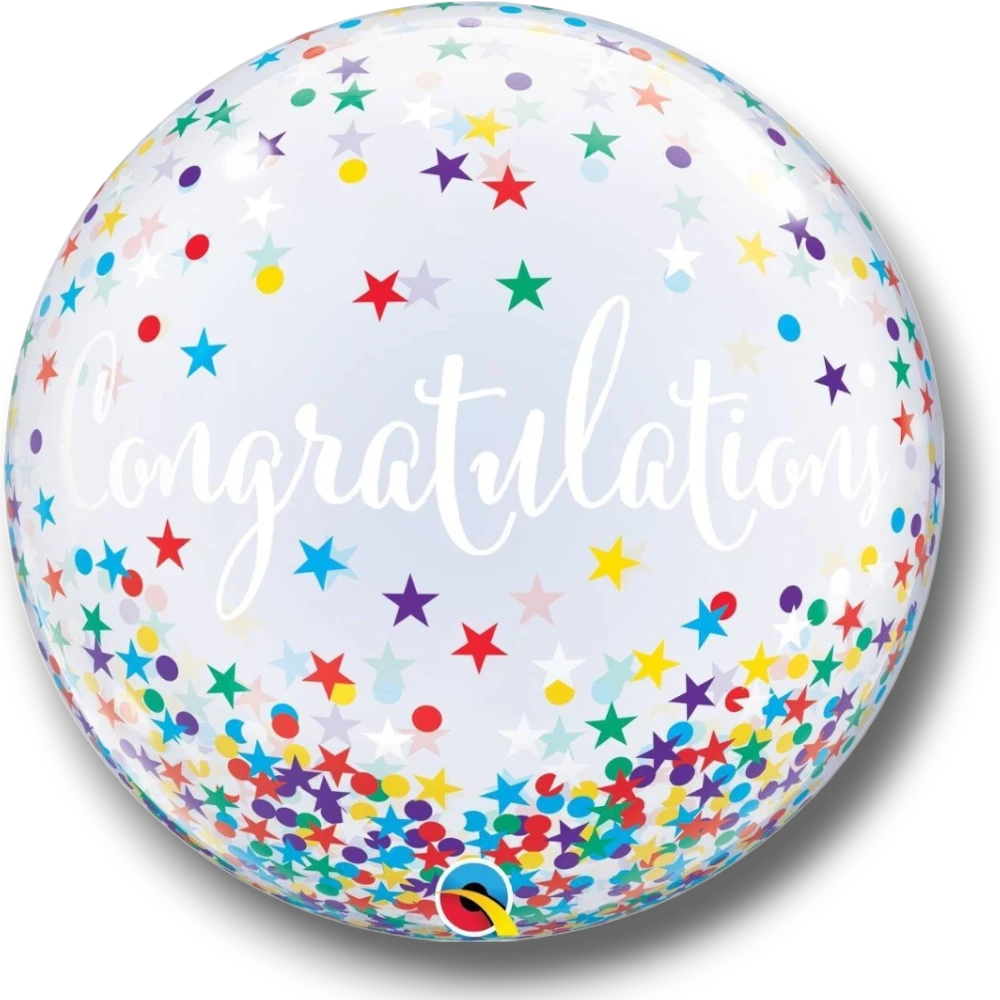 Bubble 22" Congratulations C/1
