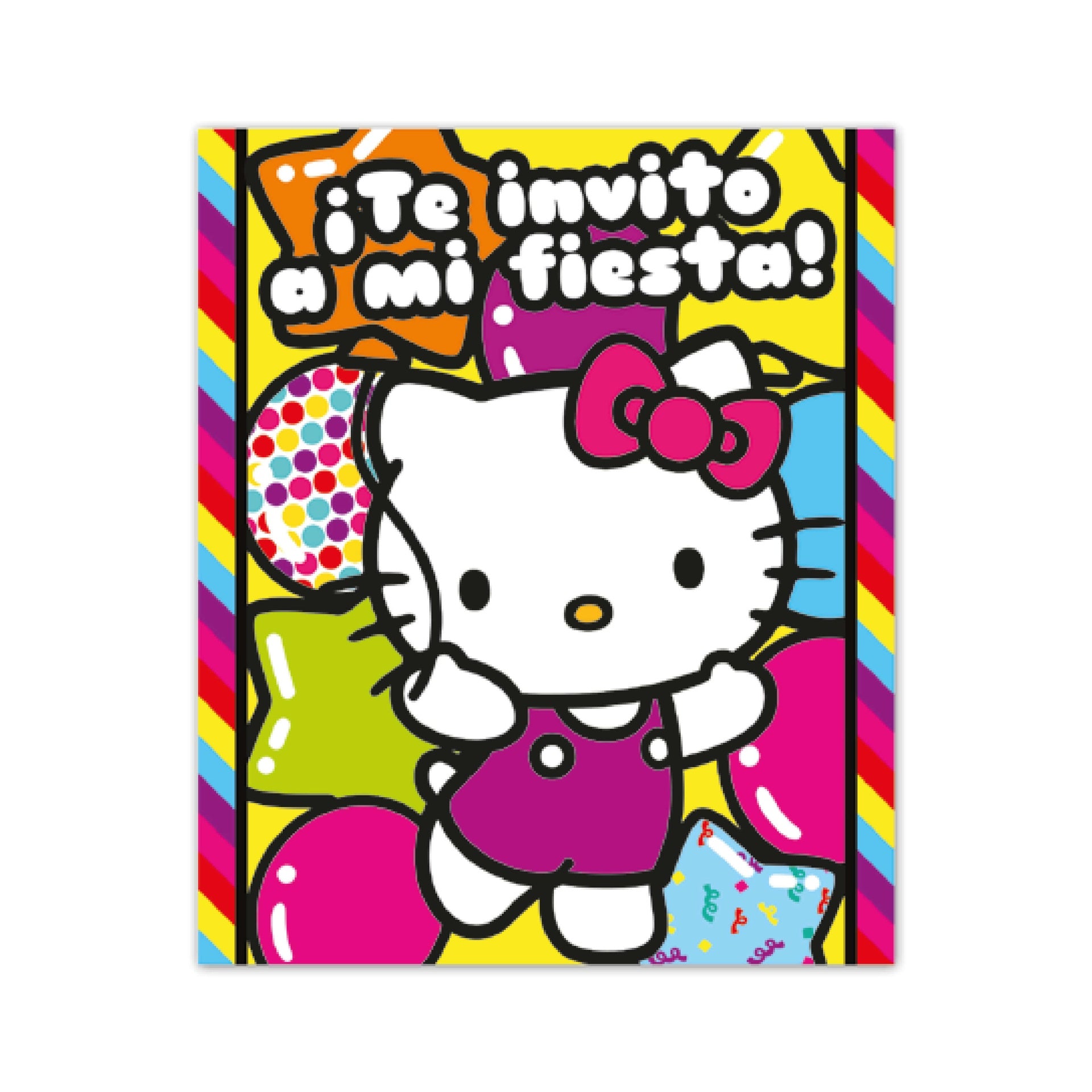 Invitacion Hello Kitty C/6