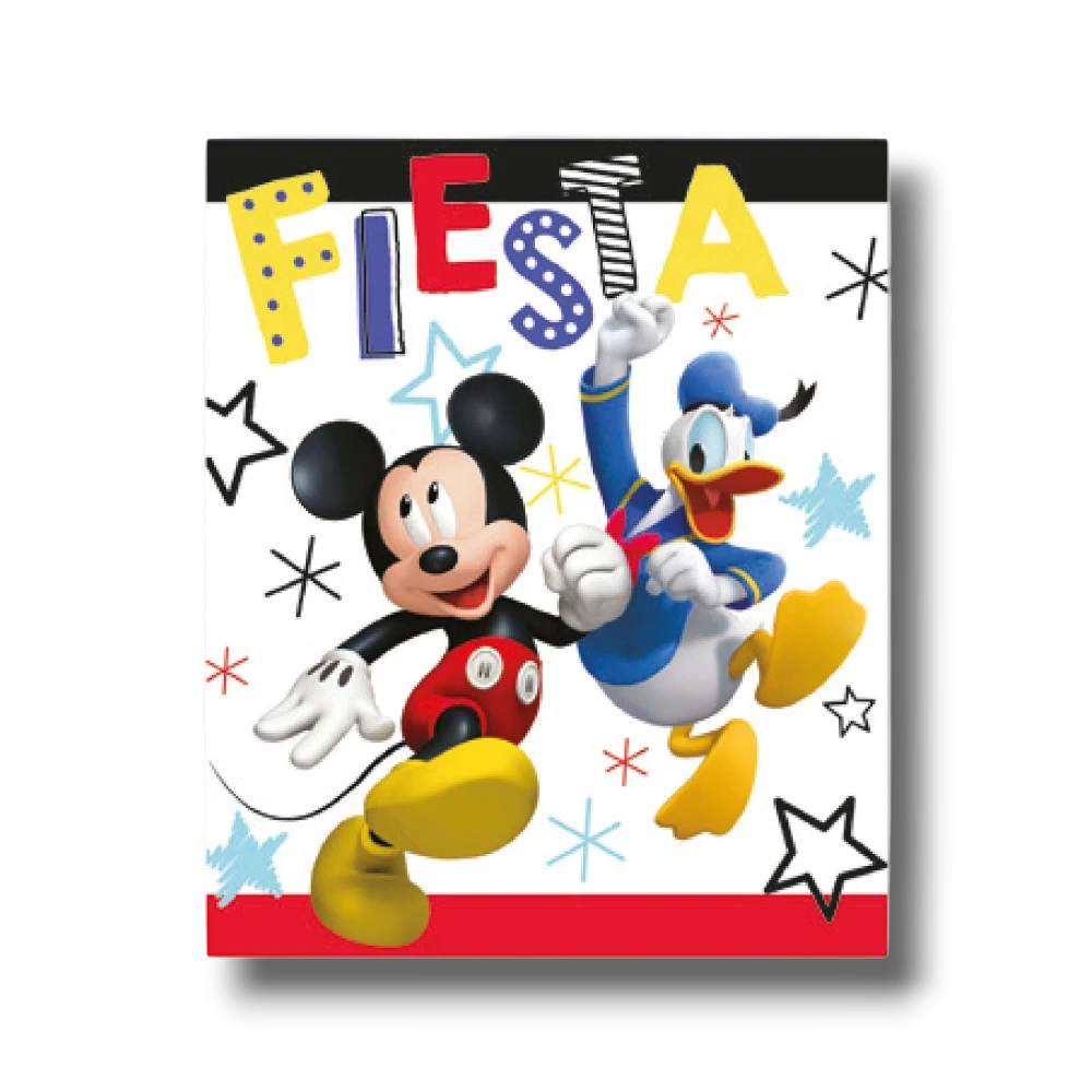 Invitaciones Mickey C/6