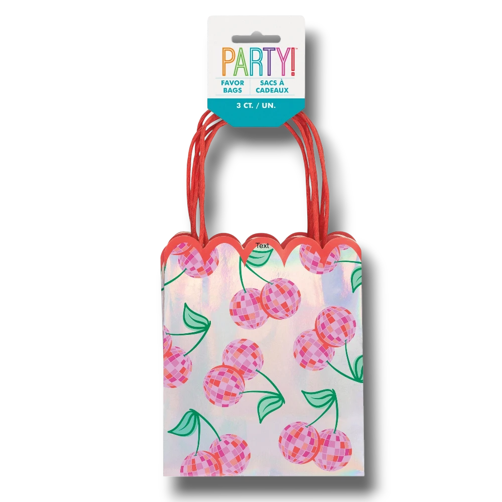 Iridescent Disco Cherry C/3 Bag
