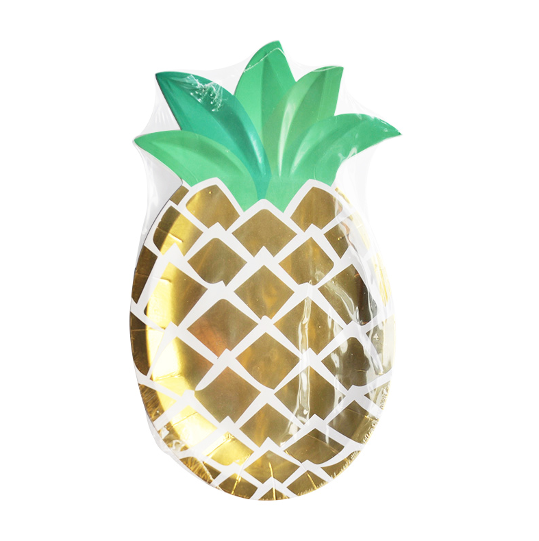 Pineapple Figure Plate C/8