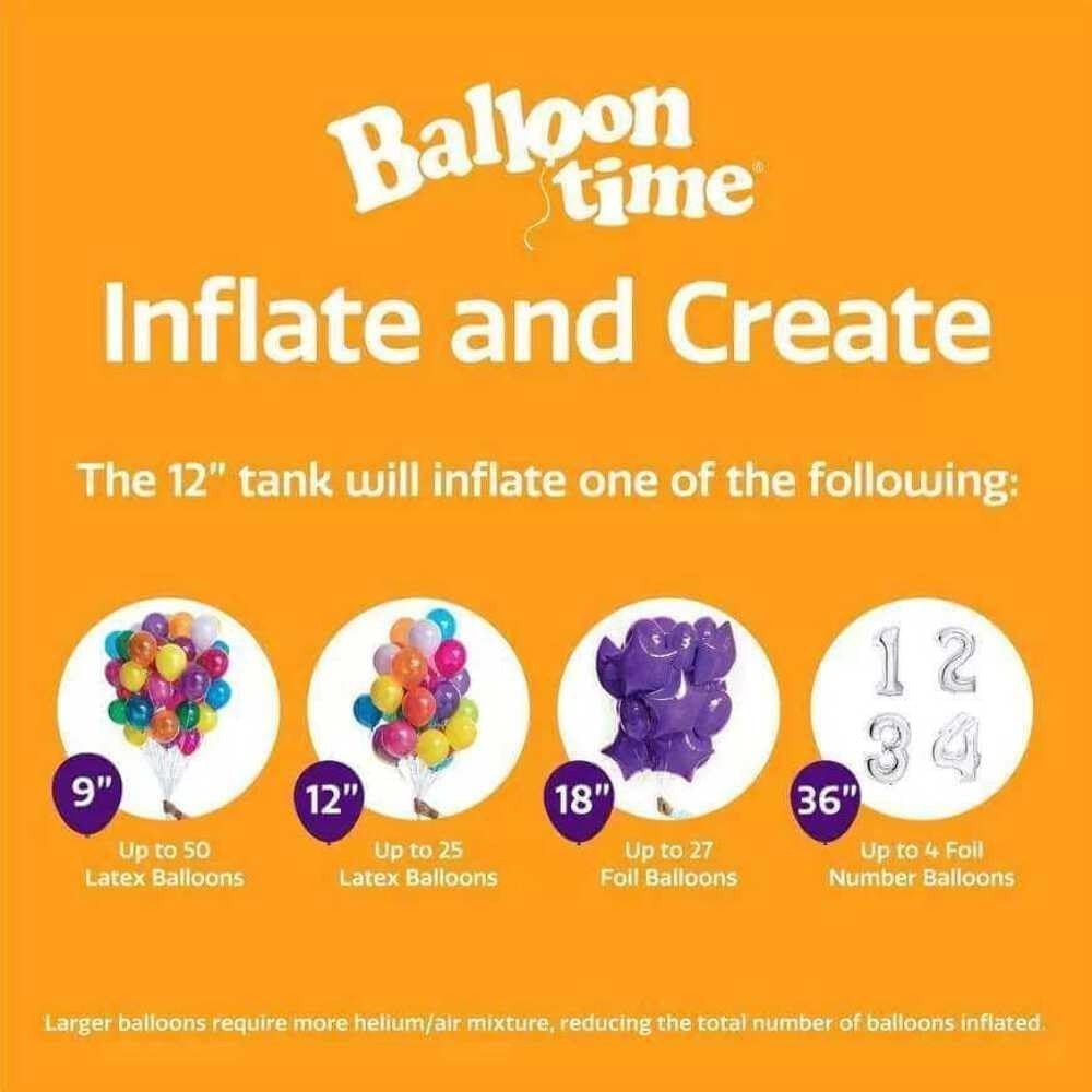 Tanque Helio Balloon Time C/1