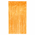 Cortina Iridiscente Naranja C/1