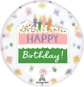 Burbuja 18" Happy Bday Cake C/1