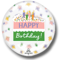 Bubble 18" Happy Bday Cake C/1