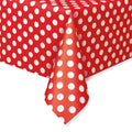 Red Polka Dot Tablecloth C/1