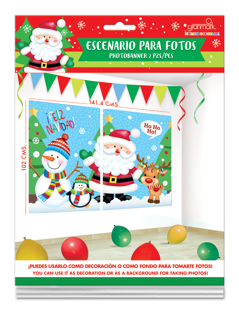 Christmas Characters Photo Banner C/1