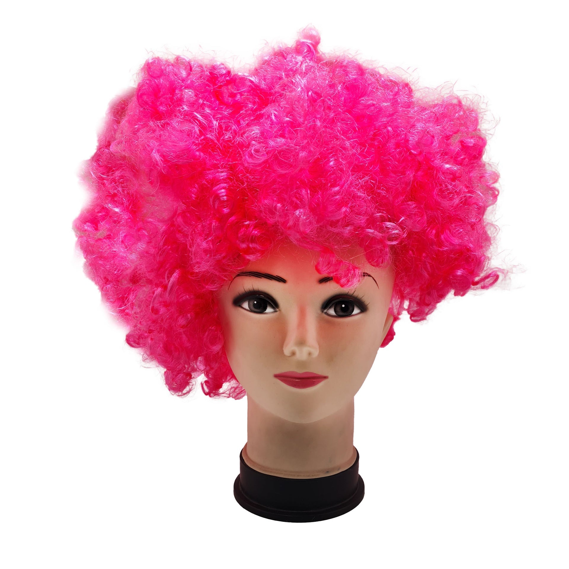 Pink Afro Wig C/1