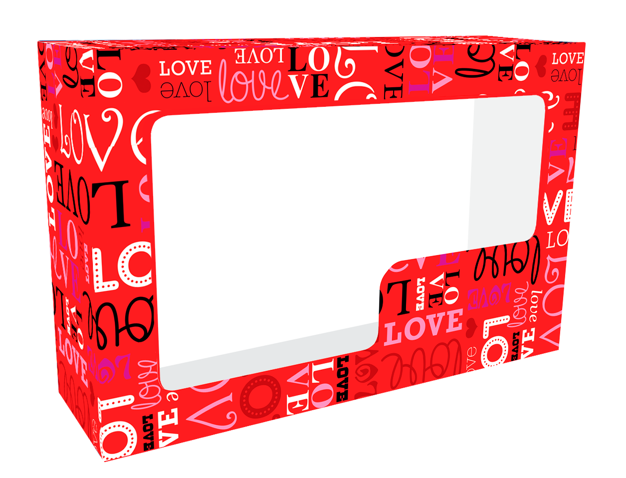 Caja Lunch Frase Love C/1