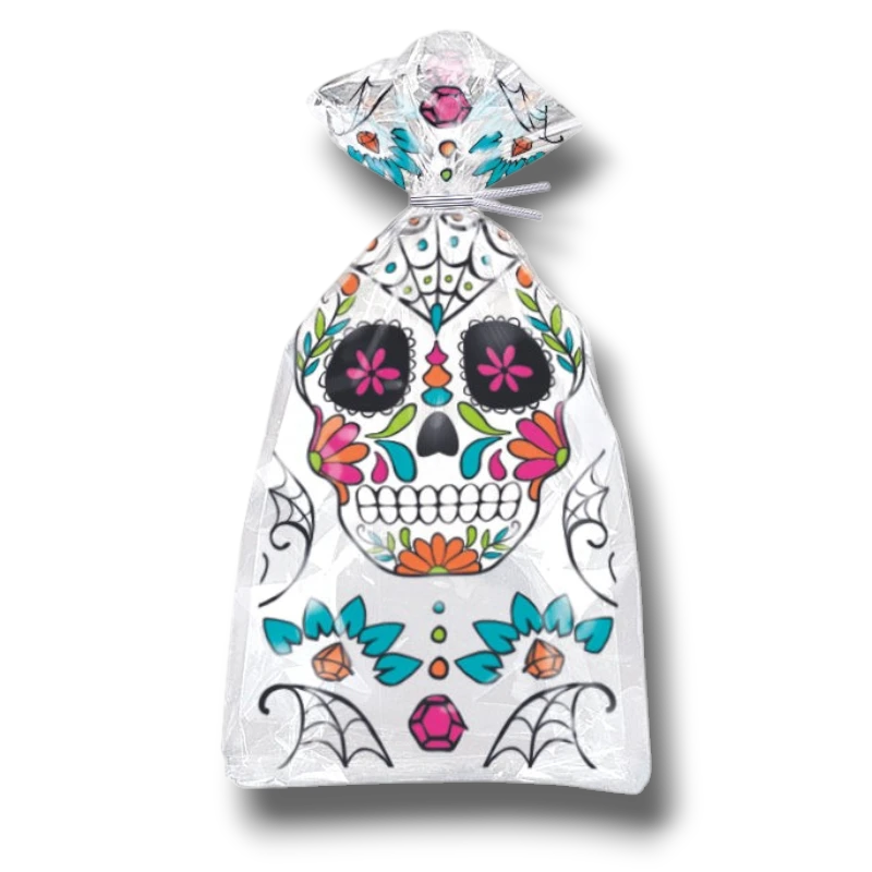 Bolsa Para Dulces Day Of The Dead Skull C/20