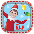Plato Cuadrado 9" The Elf On The Shelf C/6