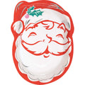 8" Bright Santa C/8 Plate