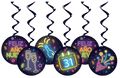 Neon New Year Spiral Ornament C/8