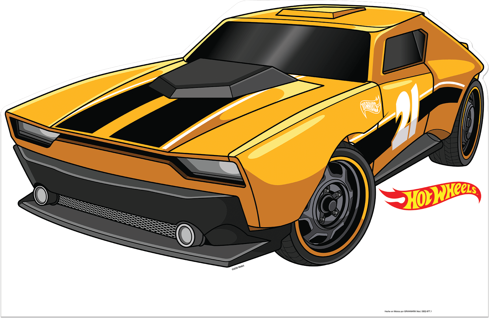 Photoportunity Hot Wheels Coche Amarillo C/1