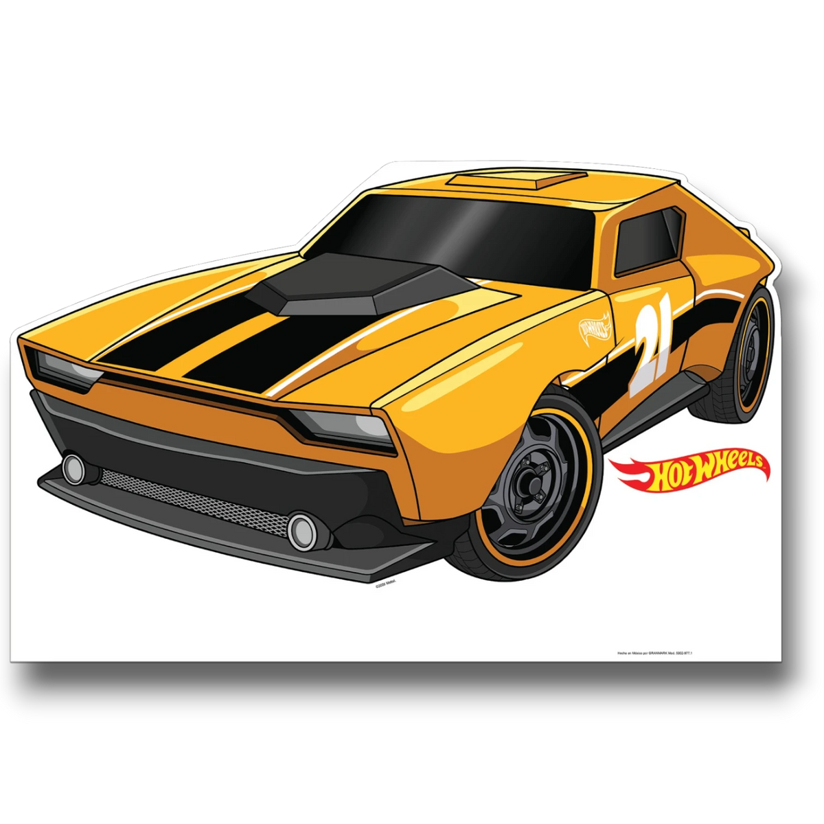 Photoportunity Hot Wheels Coche Amarillo C/1