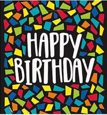 Happy Birthday Candy Bag (8 Count)