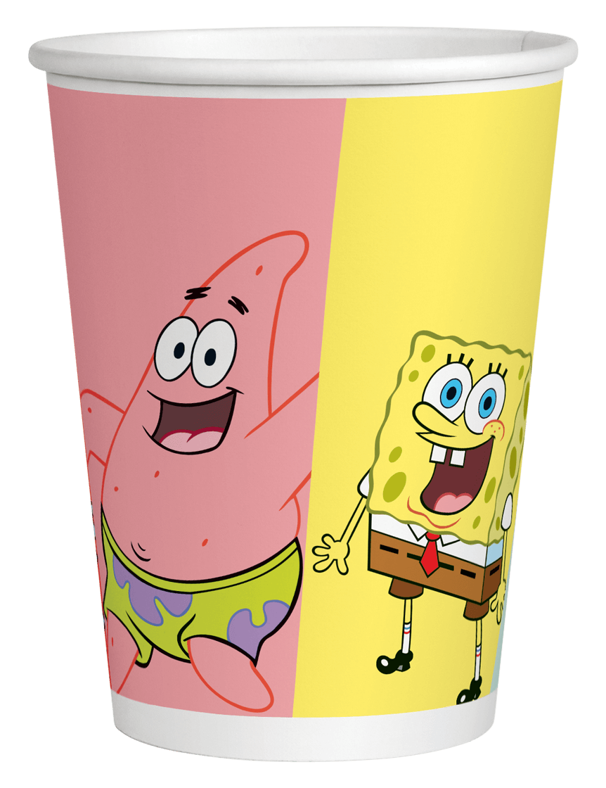 SpongeBob 9oz Cup (6 Pack)