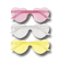 Lentes Corazon C/3