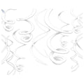 Swirls Decoration White C/12