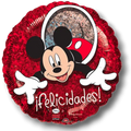 Globo 18" Happy Birthday Mickey Mouse C/1