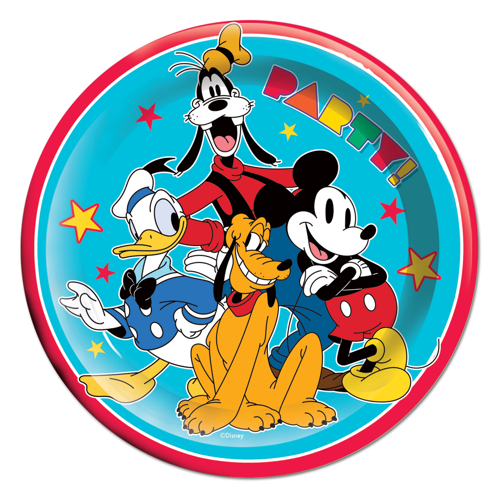 Plato 7" Mickey Clasico C/6