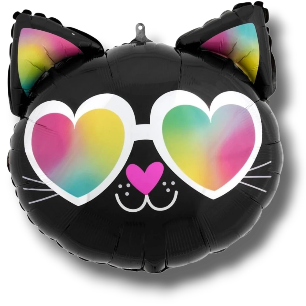 18" Cool Kitty Balloon