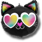 18" Cool Kitty Balloon