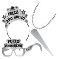 Silver Happy New Year Gift Set for Women (1 Person)