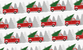 Wrapping Paper for Pickup Trucks, Pine Trees C/1