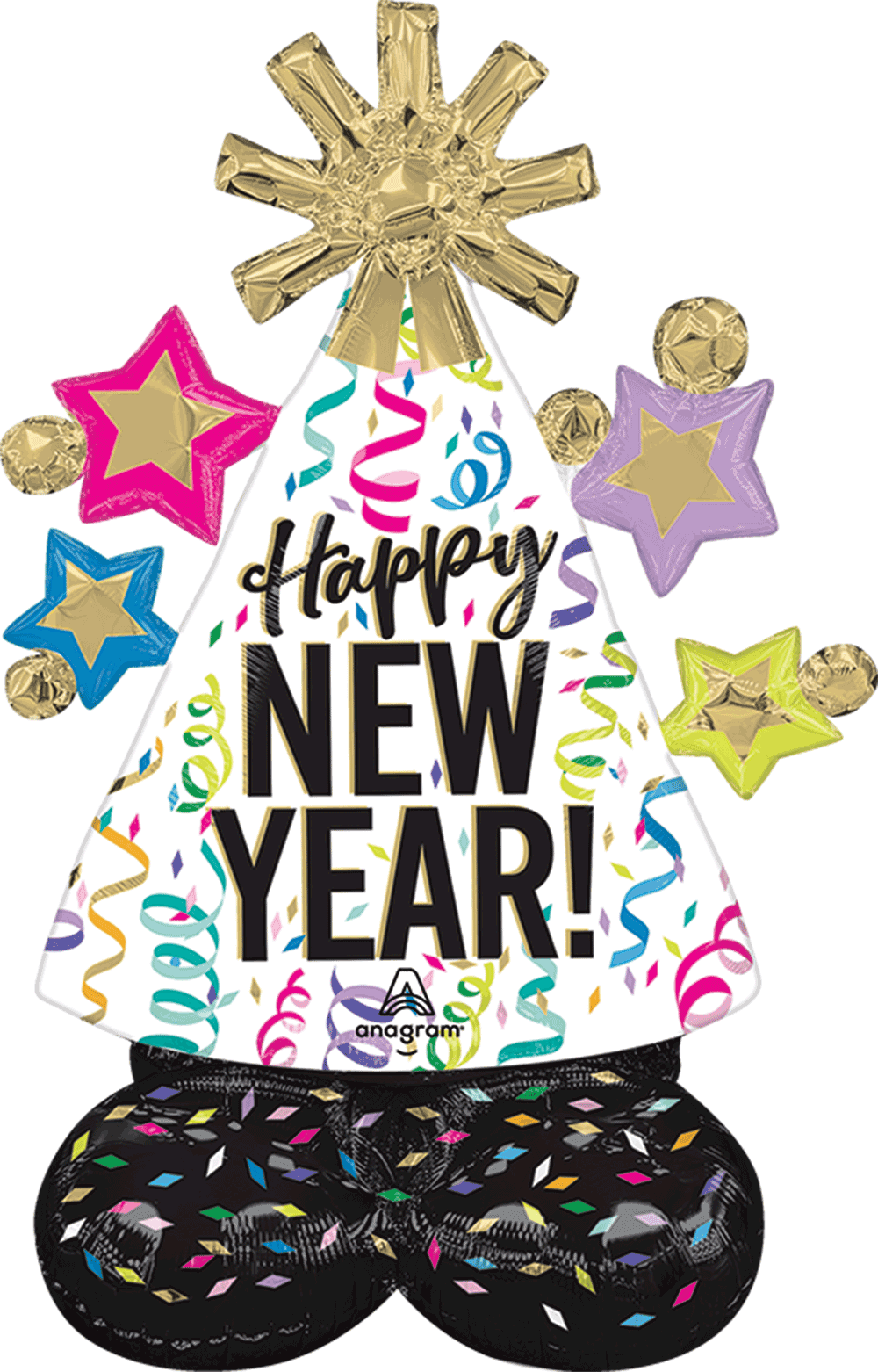 Airloonz New Year Confetti Cheer C/1