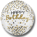 Orbz Metallic Happy Birthday Dots C/1