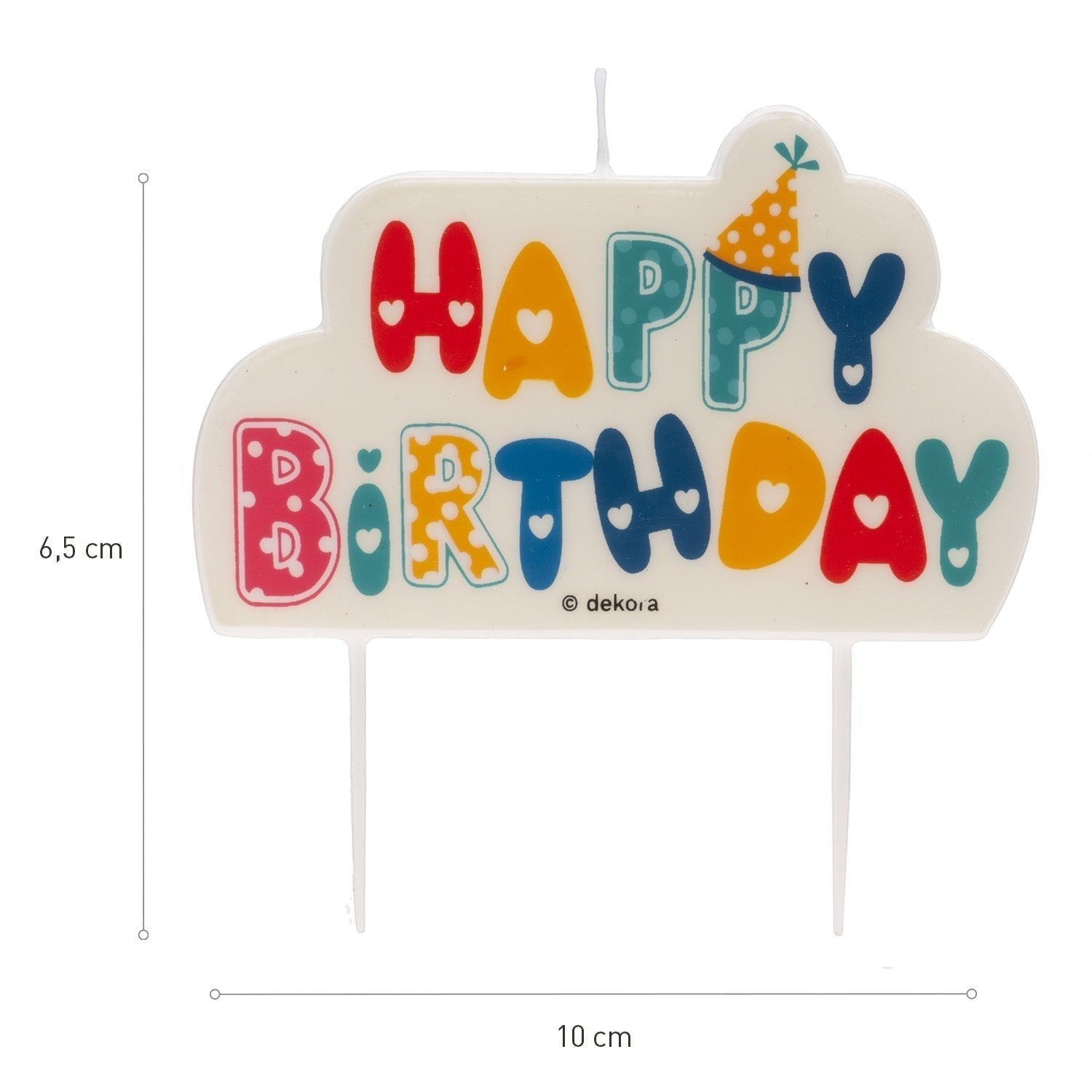 Happy Birthday Candle (1 per candle)