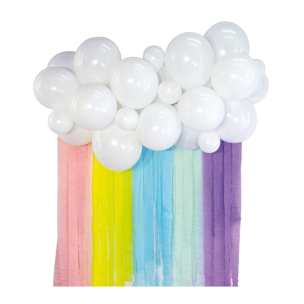 Balloon Backdrop Kit Rainbow C/1