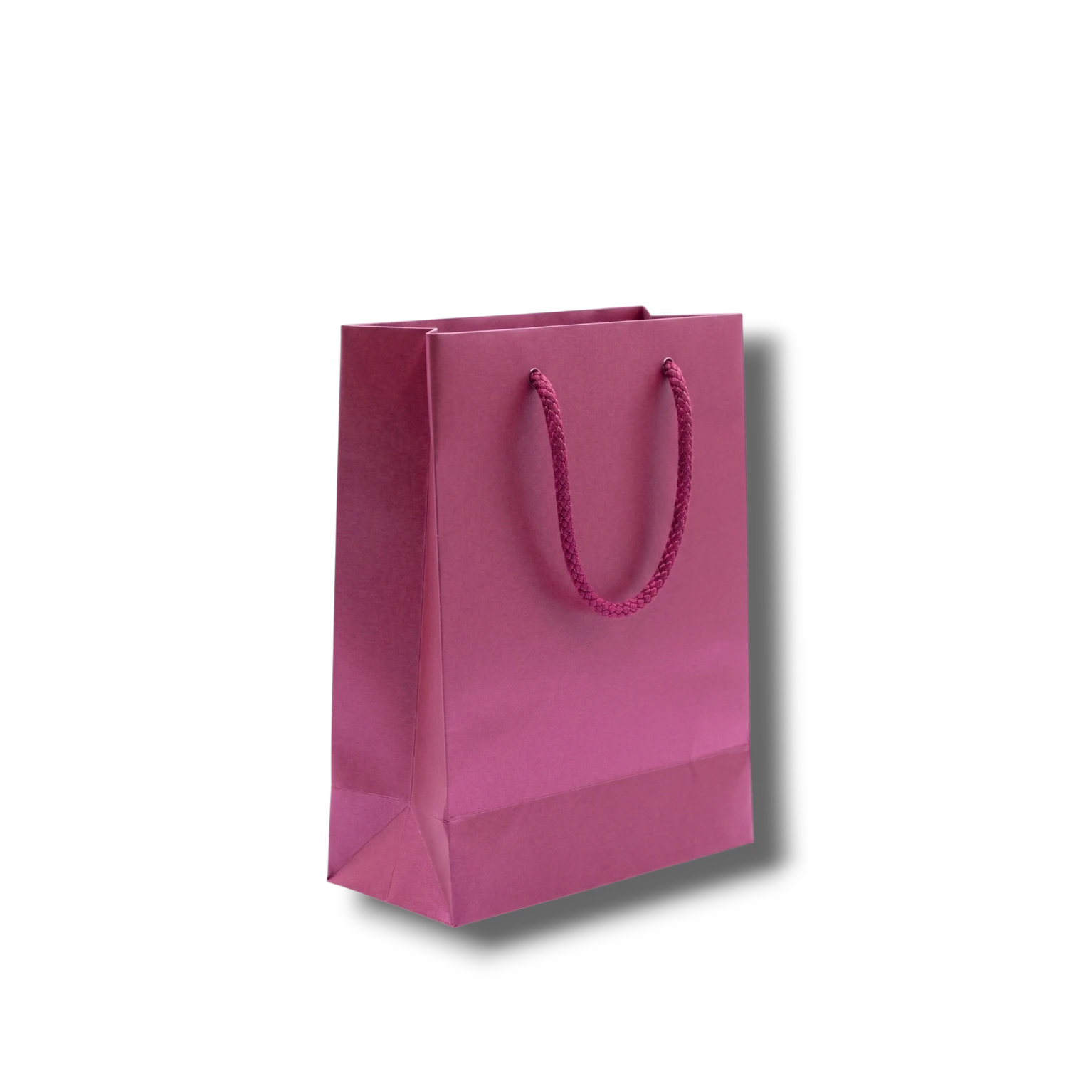 Bolsa De Regalo Mediana Rosa Metalico C/1