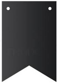 Customizable Chalkboard Pennant C/1
