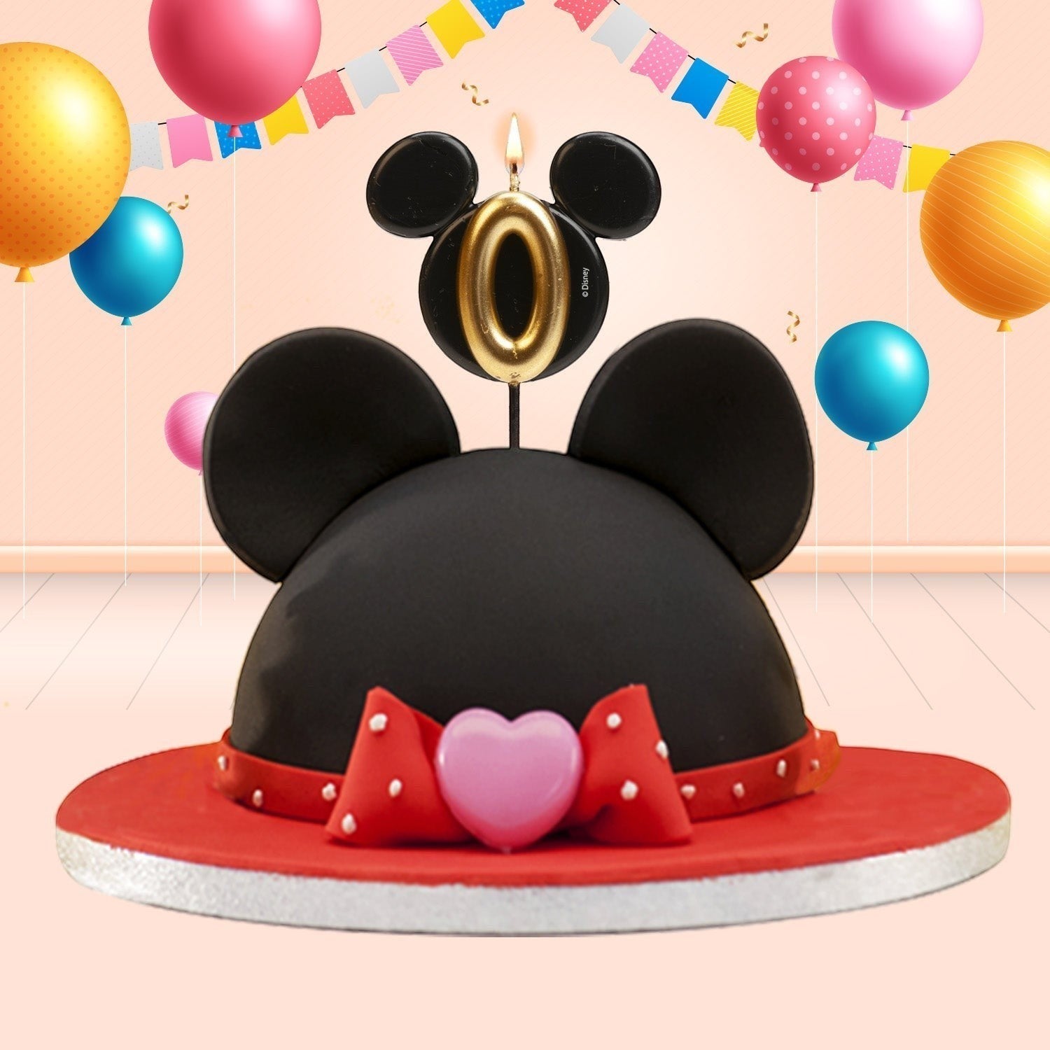 Disney Candle Number 0 C/1