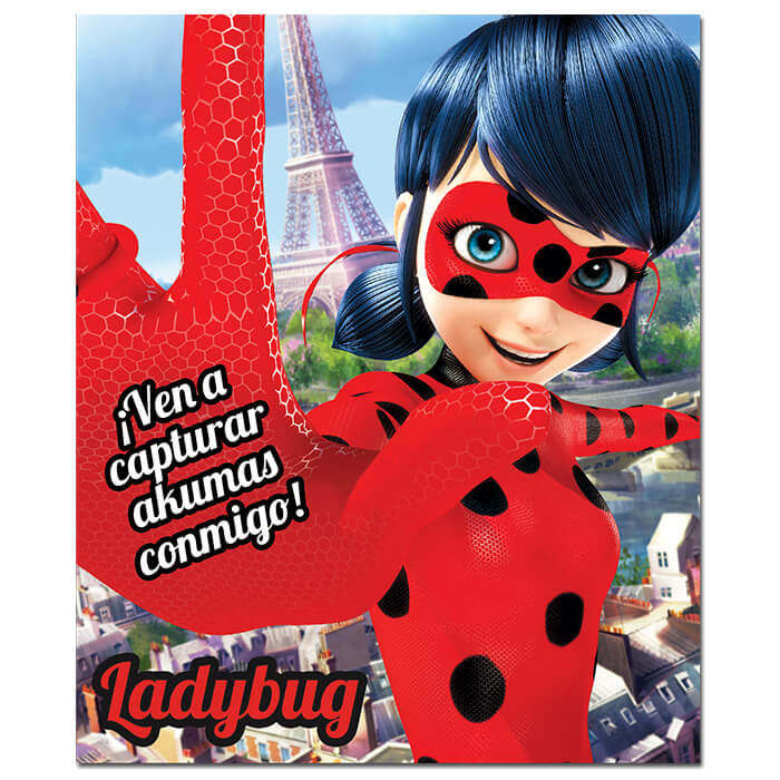 Ladybug Invitations C/6