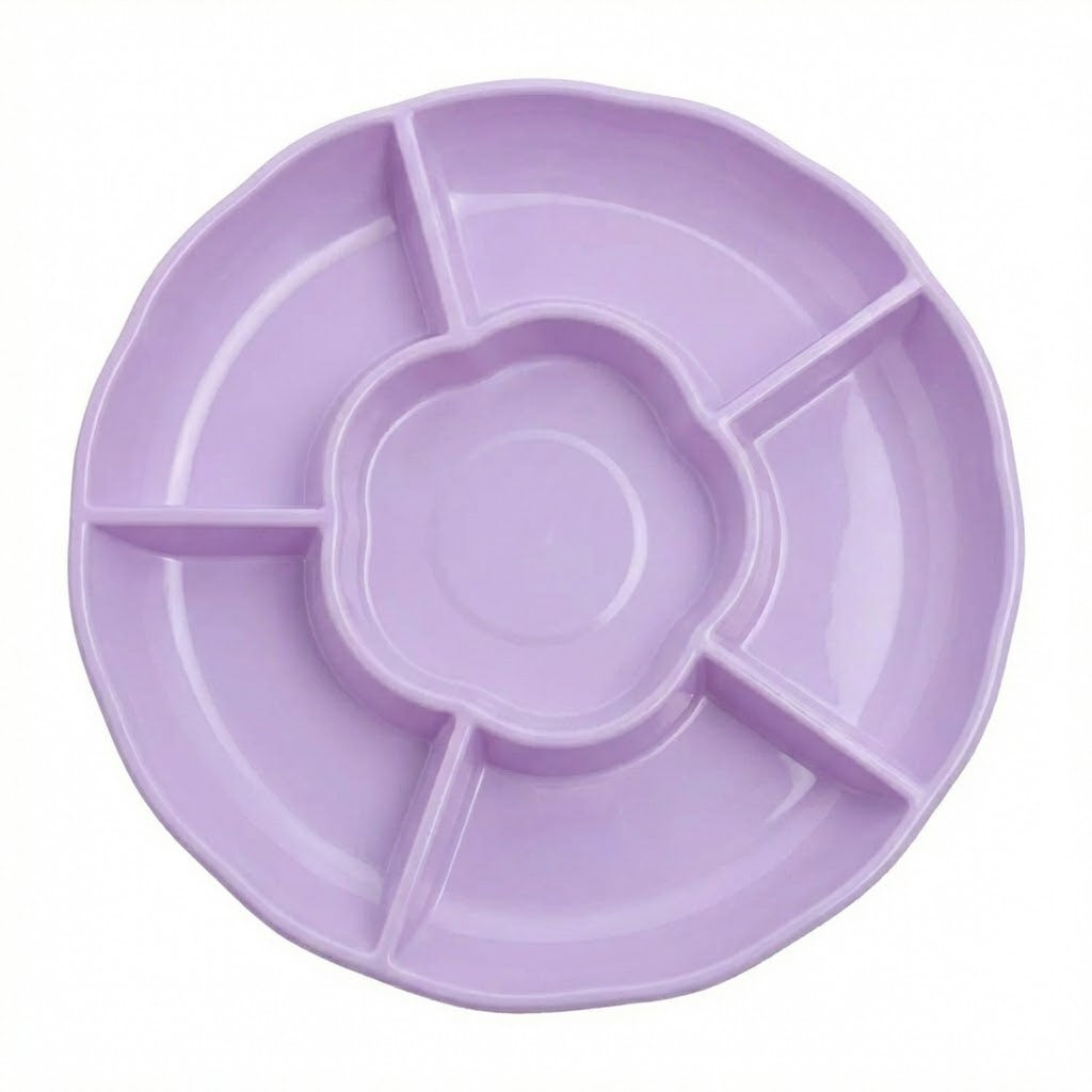 Charola Con Division Lavanda C/3