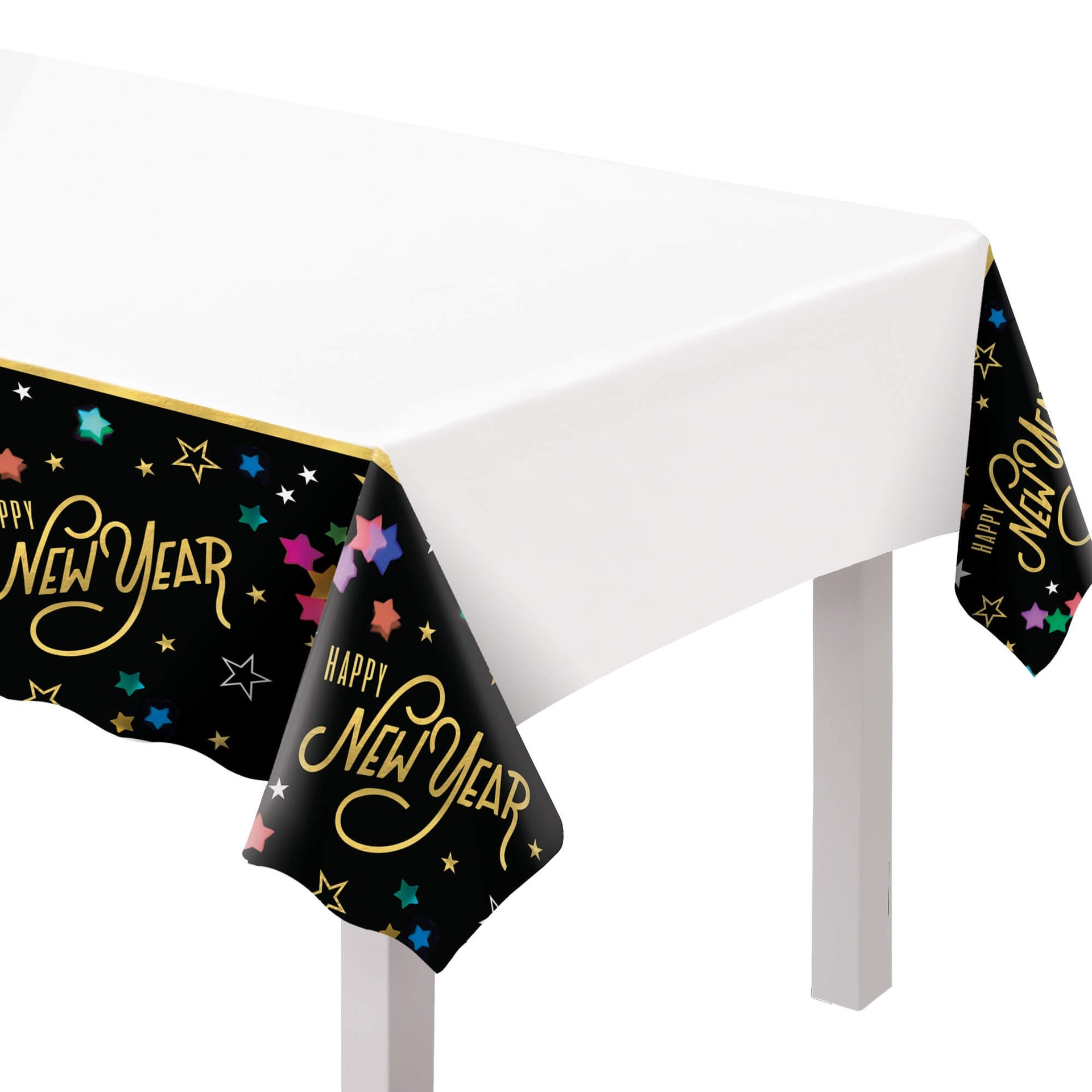 Happy New Year Starlight Tablecloth C/1