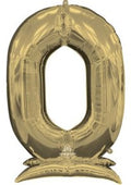 Globo 54" Numero 0 Oro C/1