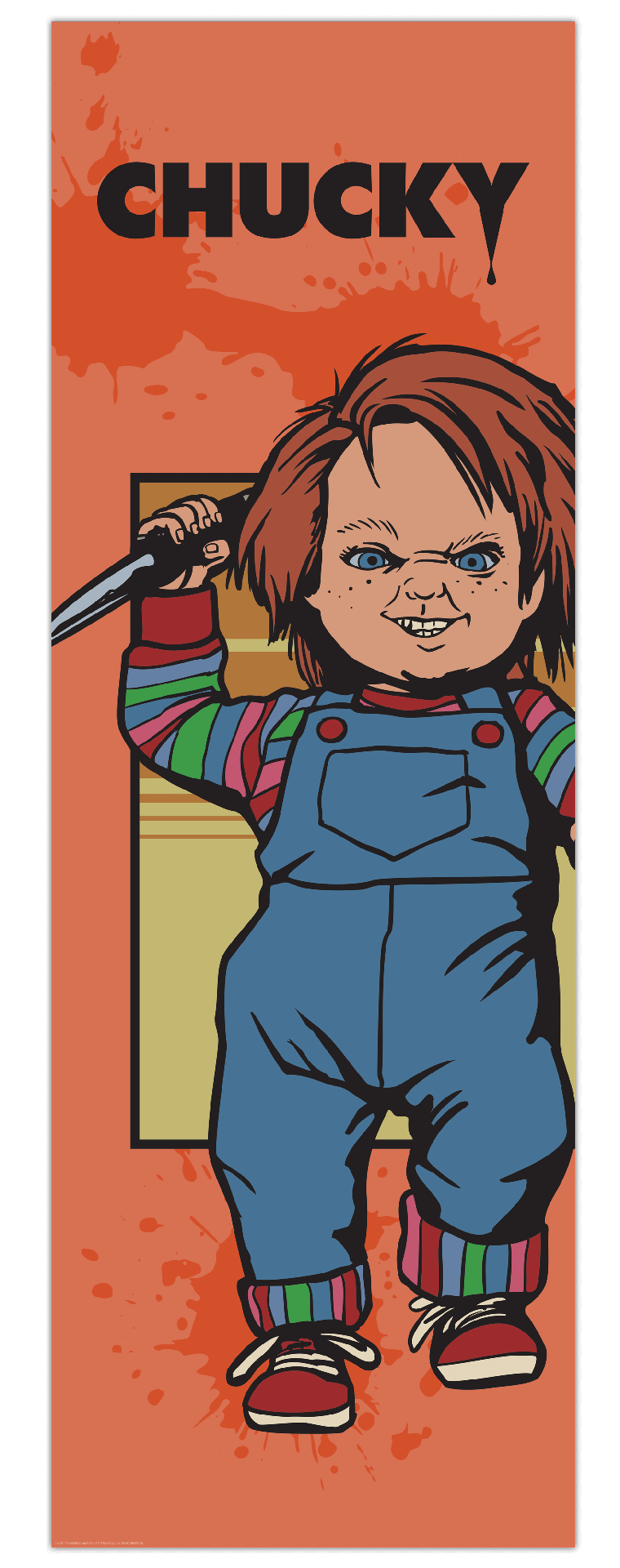 Decoración De Puerta Chucky C/1