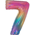 Balloon 40" Number 7 Candy C/1