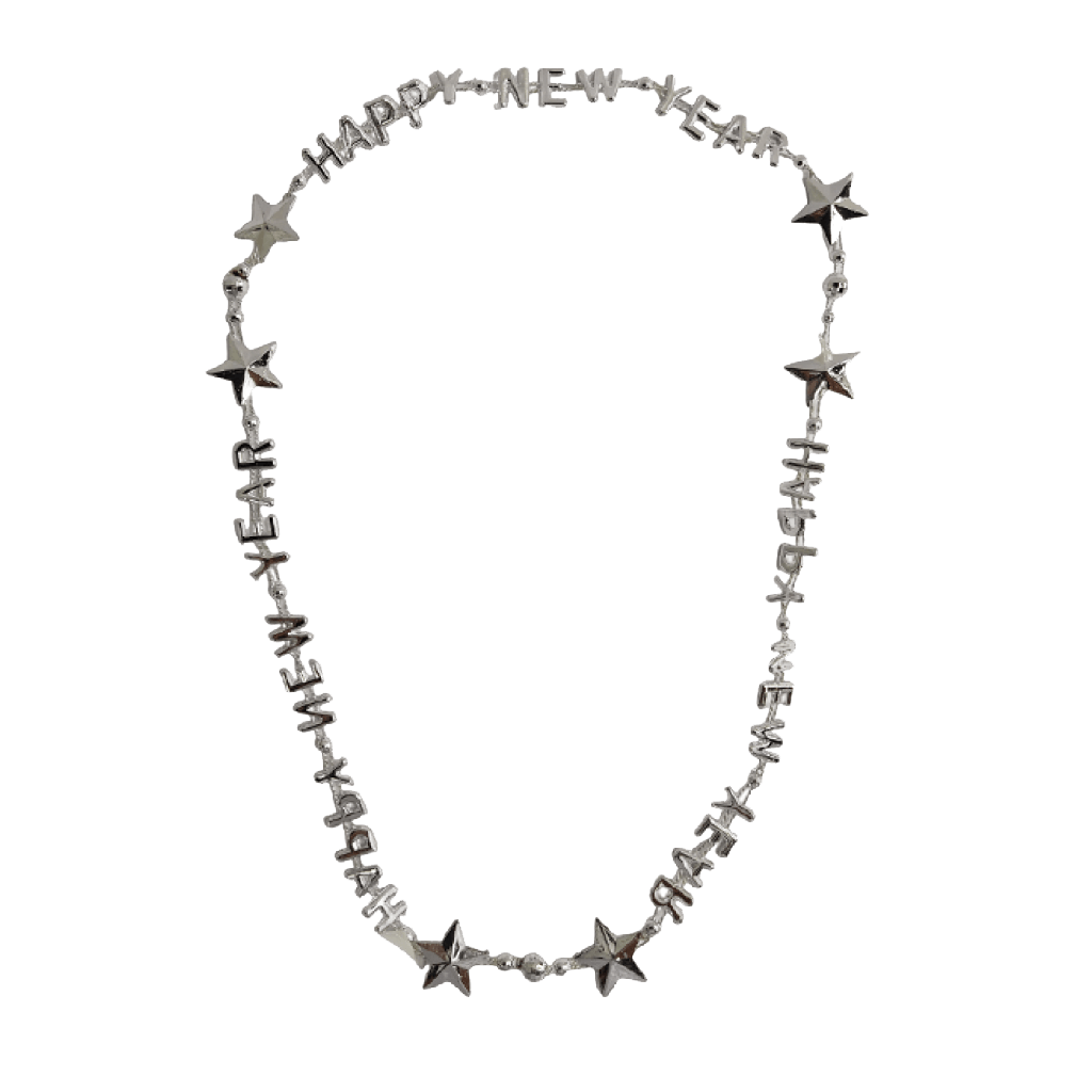 Collar HNY Plata C/6