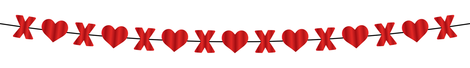 Guirnalda Movil Suajada XOXO C/1