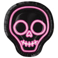 Neon Halloween Figure Plate C/8